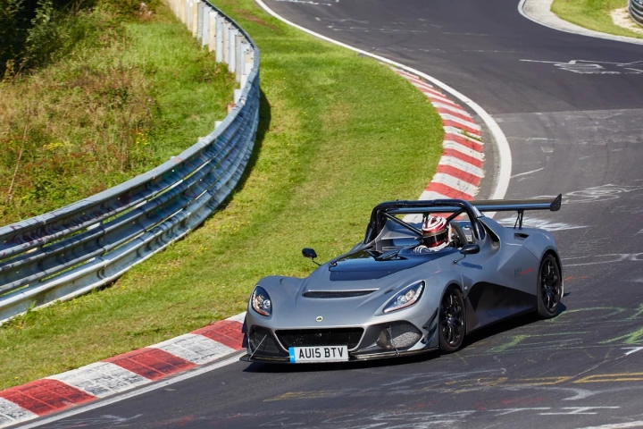 The Lotus 3-Eleven will hit 60 mph (97 km/h) from a standstill in less than three seconds