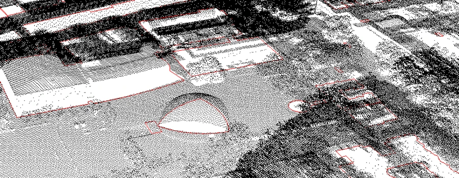 Original LIDAR data from the city of Cambridge (Image: MIT)