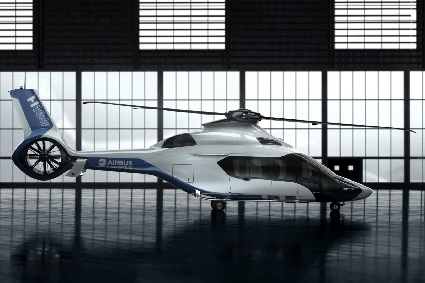The new Airbus H160 medium-lift helicopter