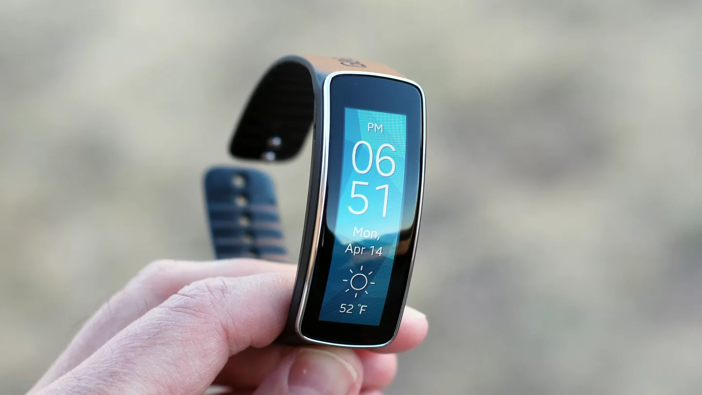 You can set the Fit's display to display vertically, though I don't think it looks quite as good that way