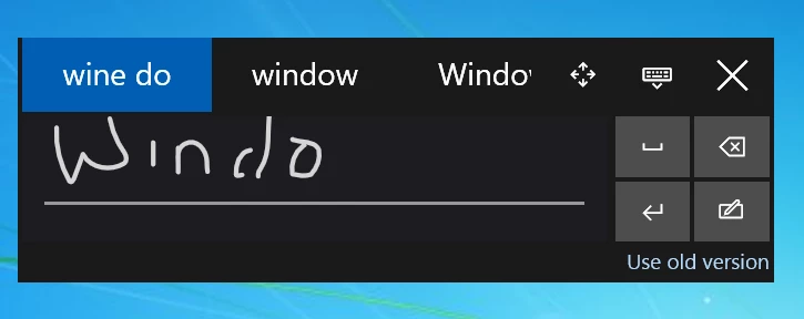 Text Input Canvas