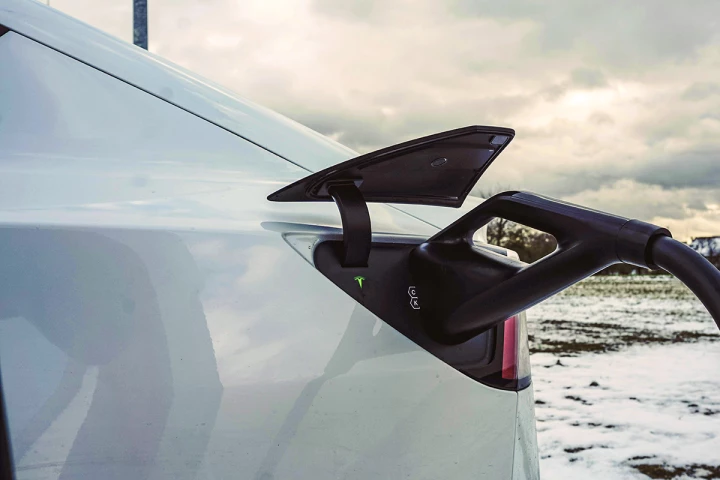 Charging your electric vehicle in the cold is slower because of the way low temperatures affects your car's battery chemistry