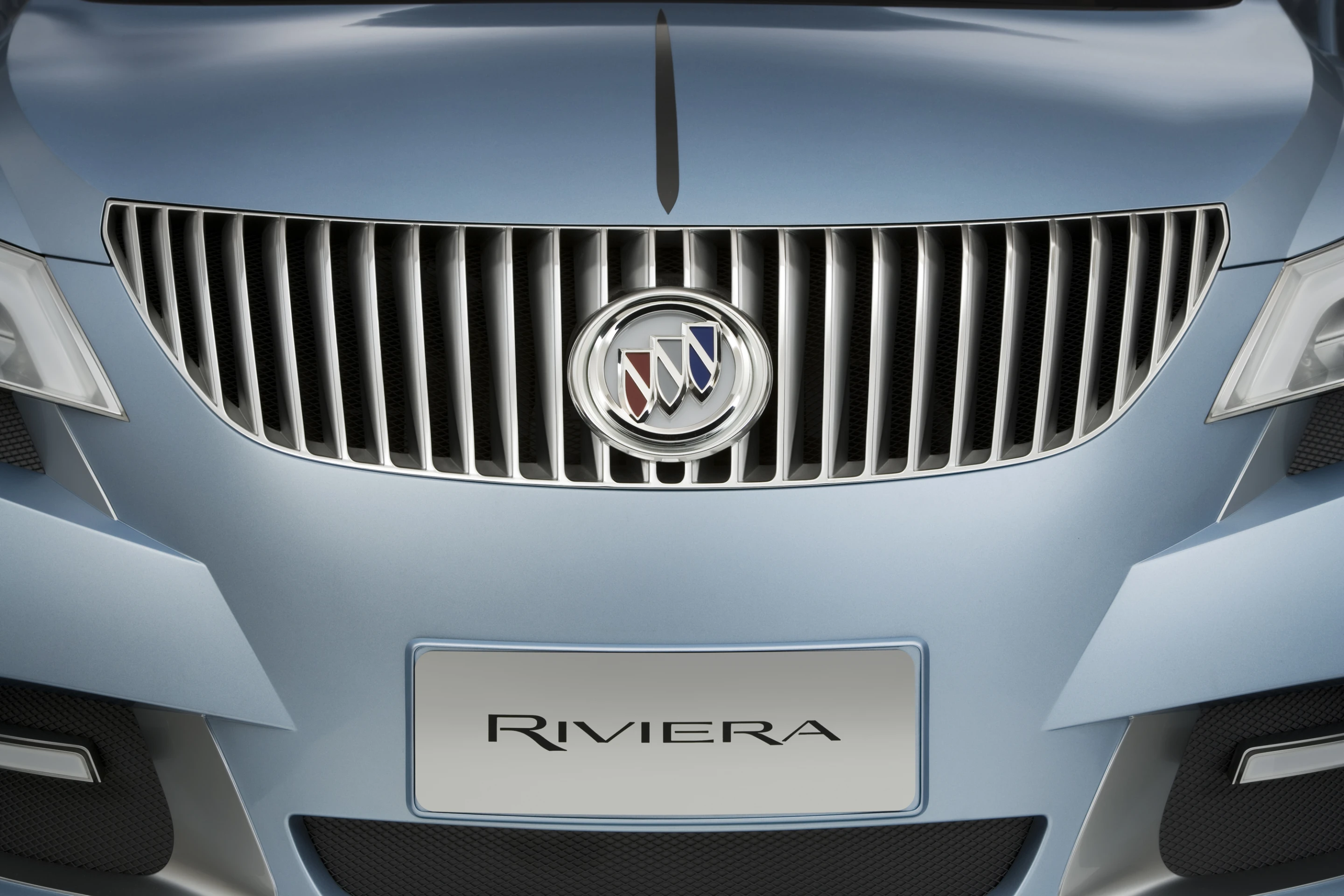 Buick says the waterfall grille and wing-shaped running lights will find their way into design DNA