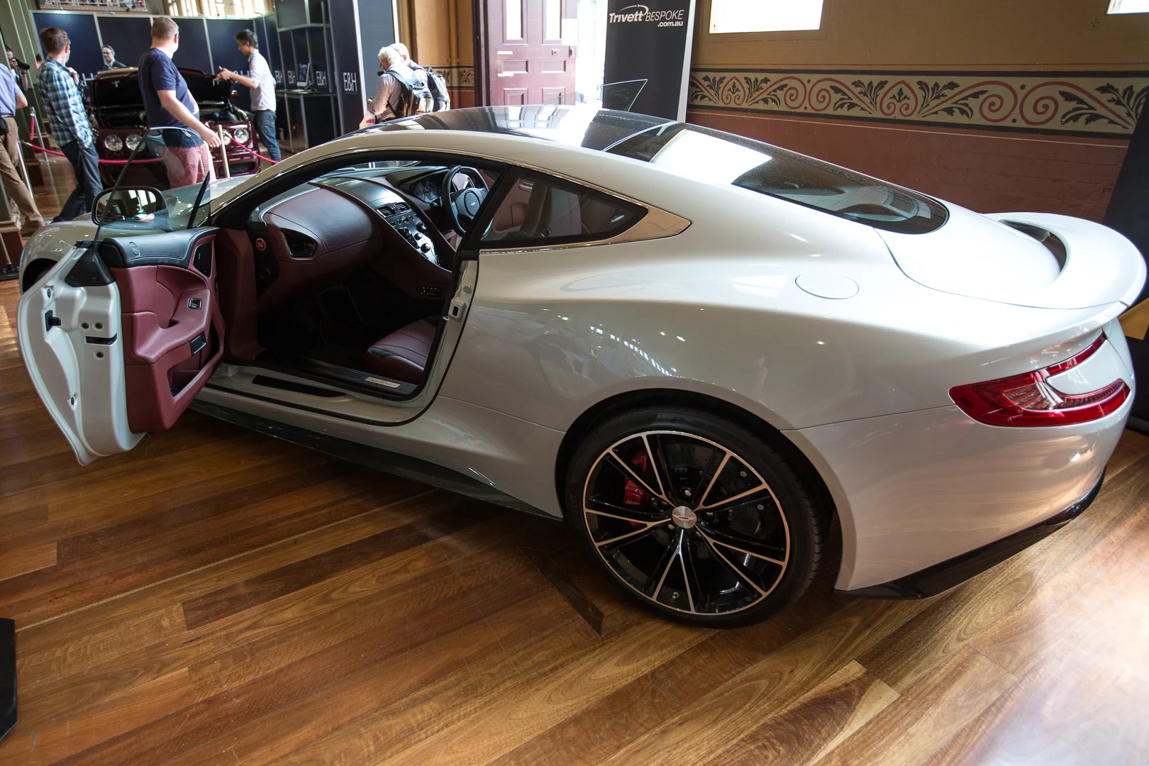 An Aston Martin Vanquish Coupe on show at Motorclassica 2014 (Photo: Nick Lavars/Gizmag)