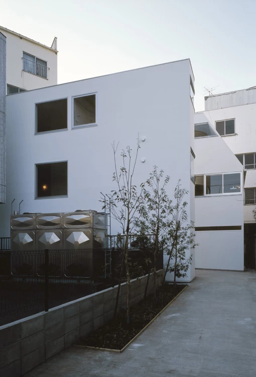 Because the exterior facade walls are not load-bearing, the architects were free to maximize its thermal properties, and include continuous strips of glazing running the entire length of the building