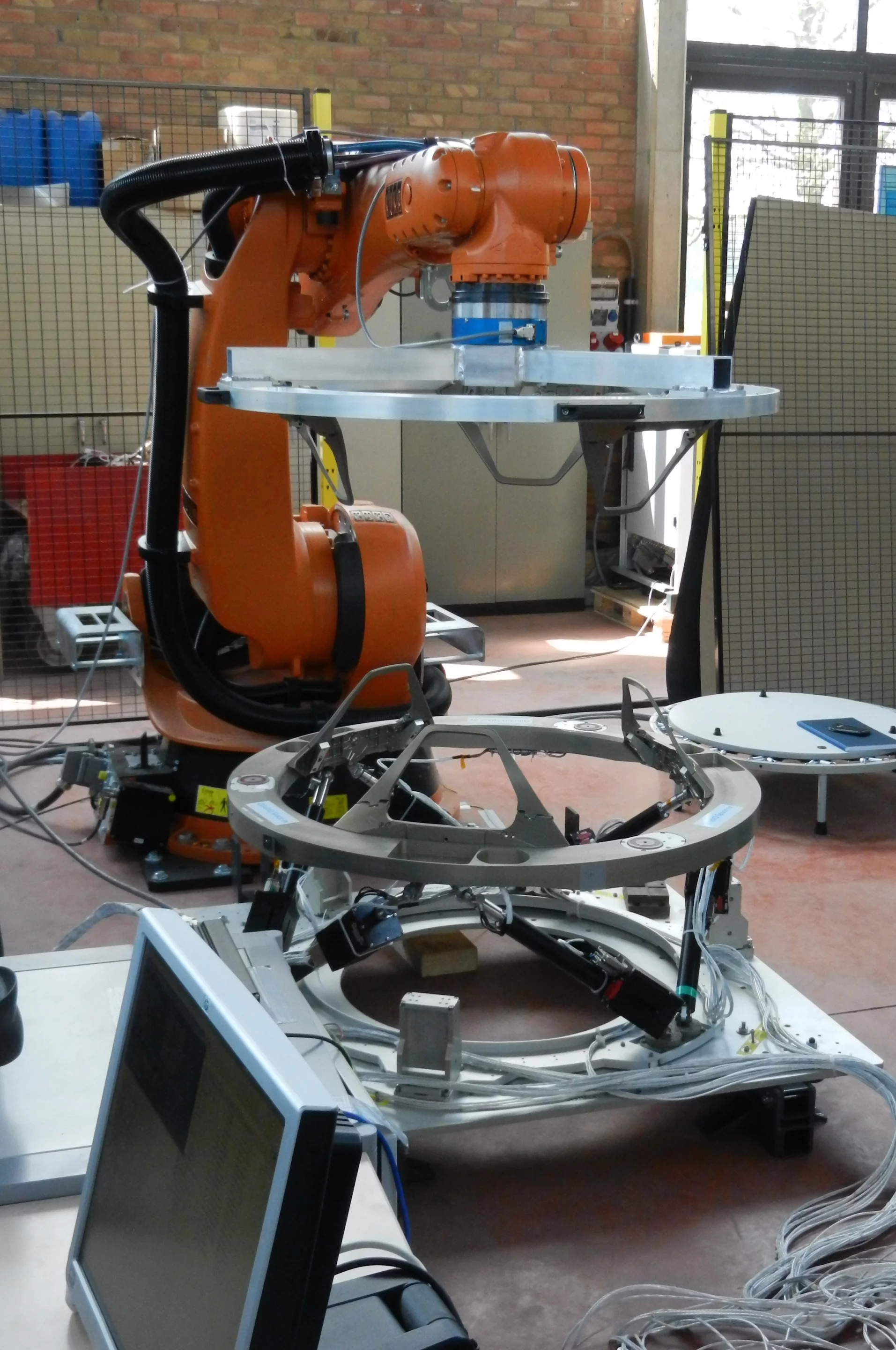 International Berthing and Docking Mechanism testing (Photo: ESA