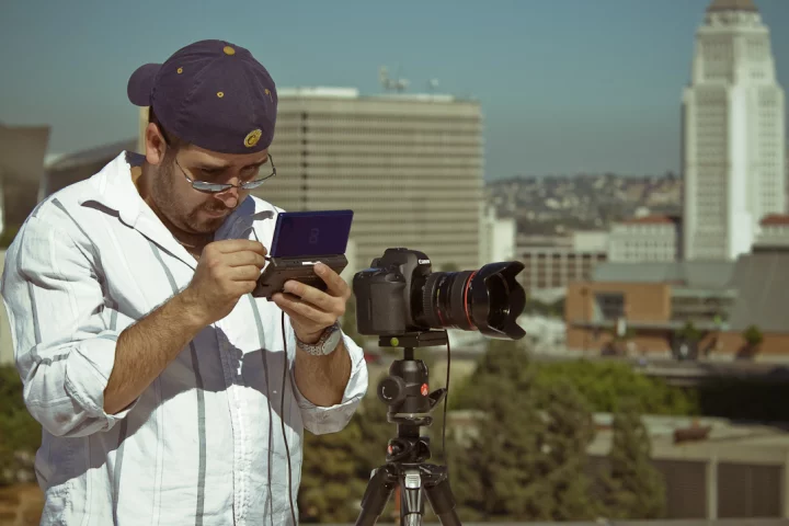 The Open Camera Controller being used to create High Dynamic Range Imaging