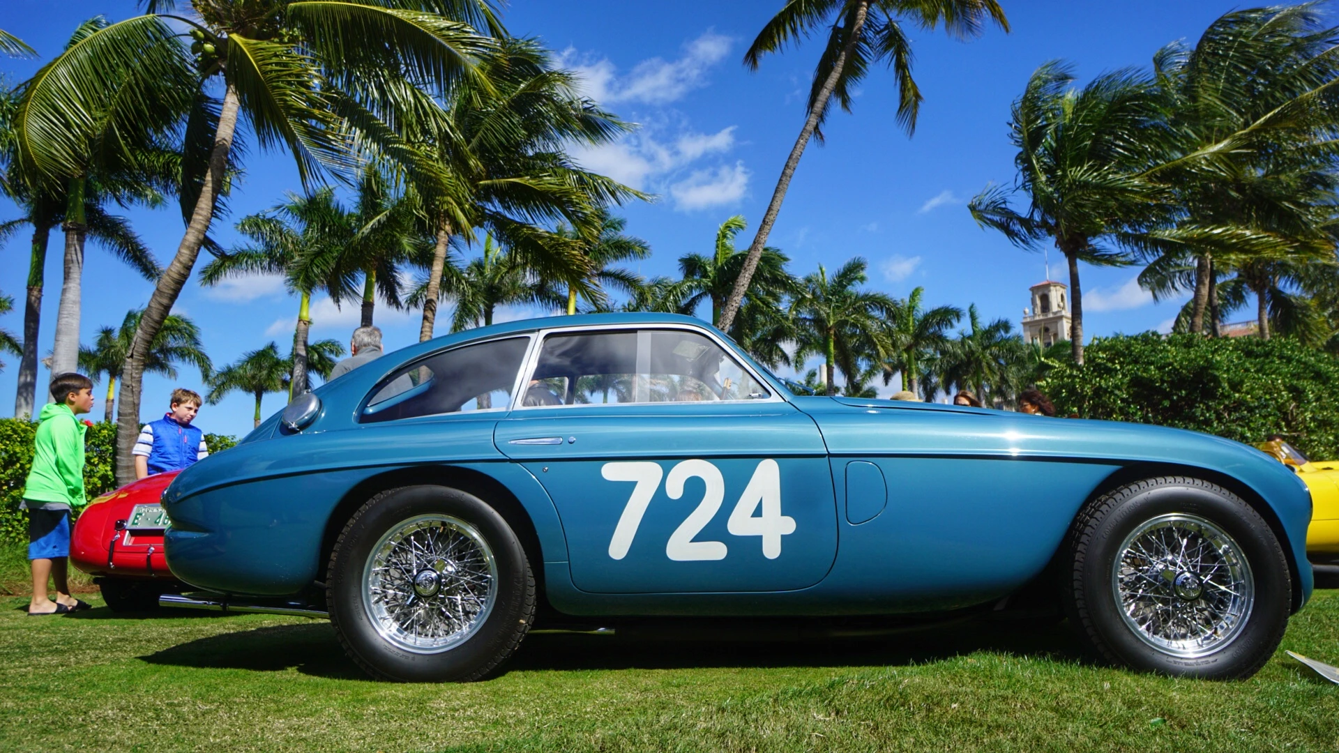 1949 166 MM Berlinetta: This car was both the Geneva Motor show car and the Salon Torino show car. It has won at Pebble Beach, taken Best in Show at Concorso d'Eleganza, Villa d'Este and the Cavallino Classic, competed in the Mille Miglia and in general, has had quite a life!
