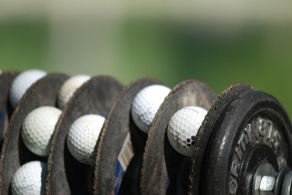 New device harvests submerged golf balls from shore