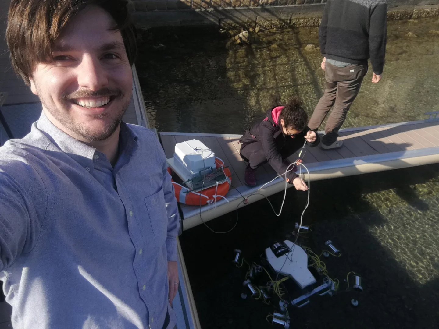The first dive of the SILVER 2 plastic-hunting robot took place on World Ocean Day near Livorno in Italy
