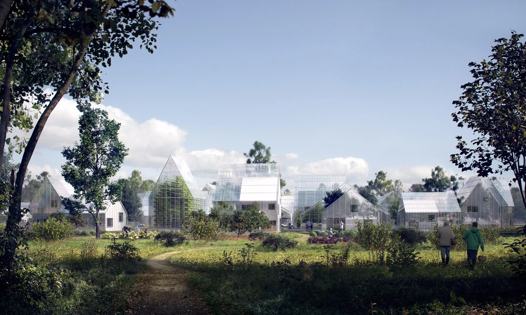 The ReGen Village is designed to be self-sustaining