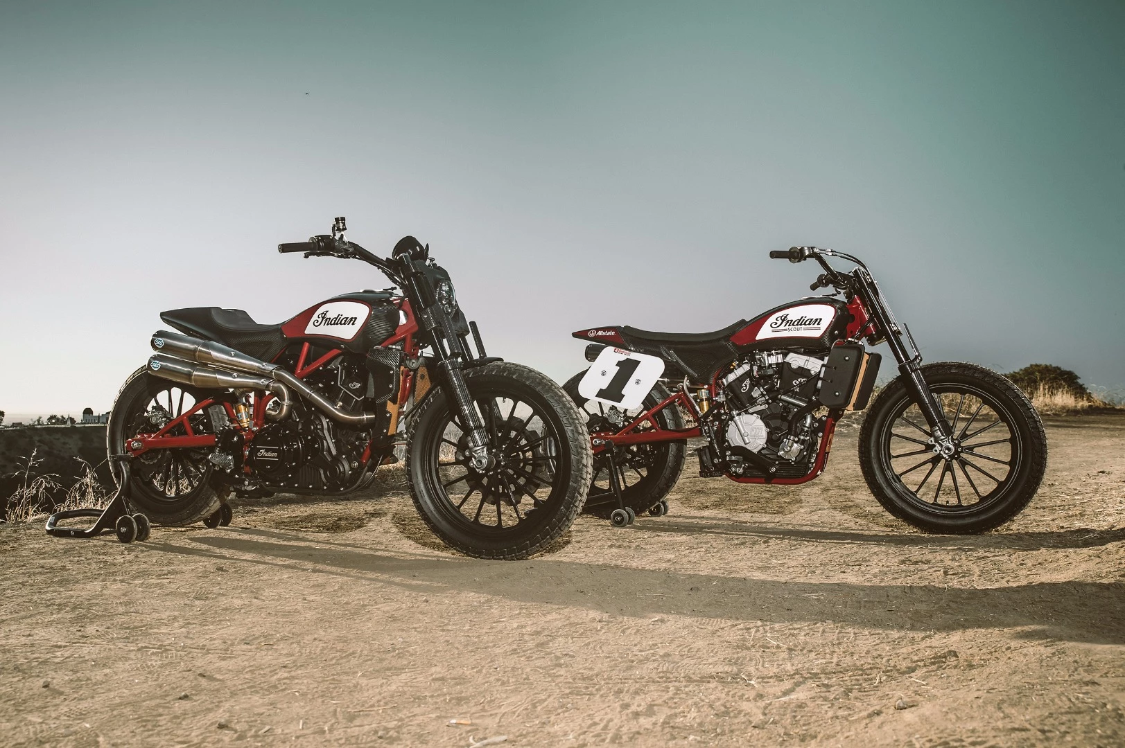 Indian Scout FTR1200 Custom: looks better than the 750 race bike, by a decent margin