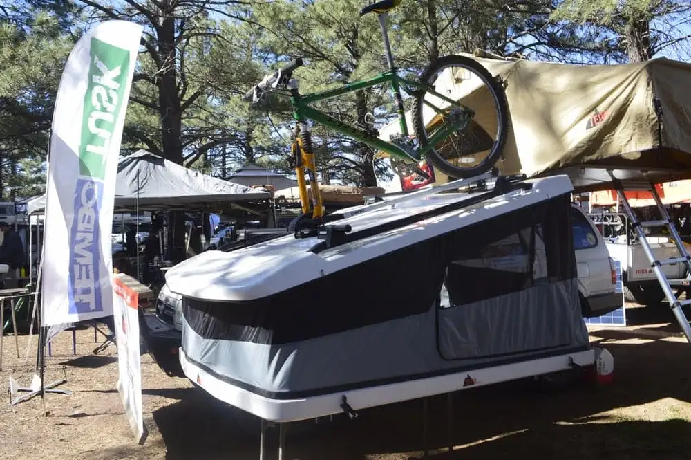 Tepui White Lightning roof tent at Overland Expo West 2016