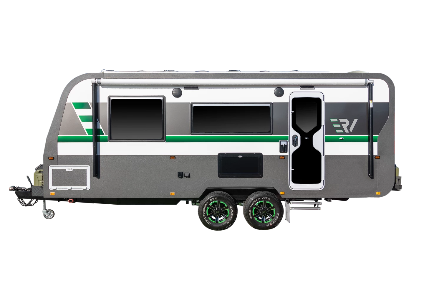 All-electric off-grid glamping trailer ditches gas for solar power