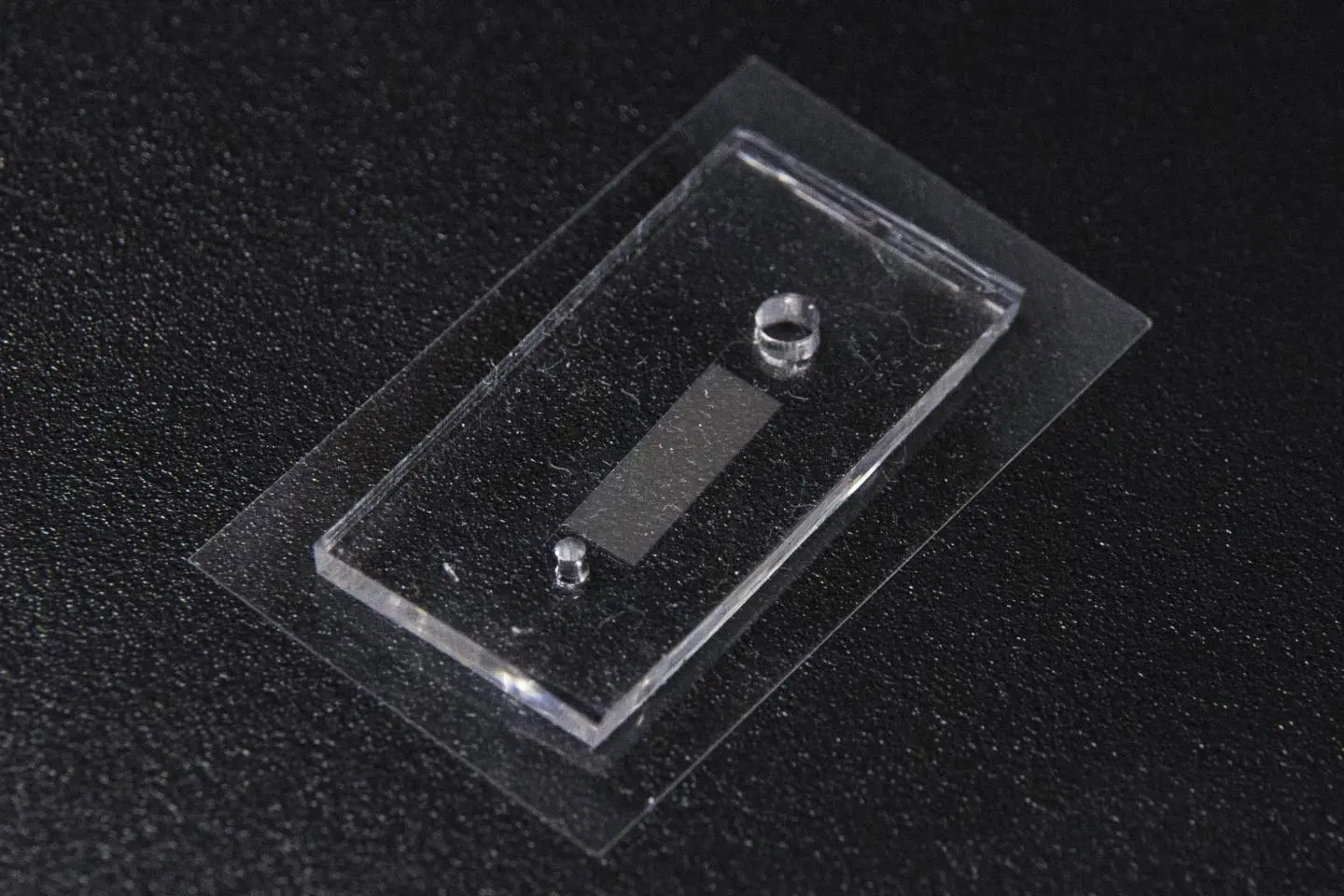 A close-up view of the SPARTAN device