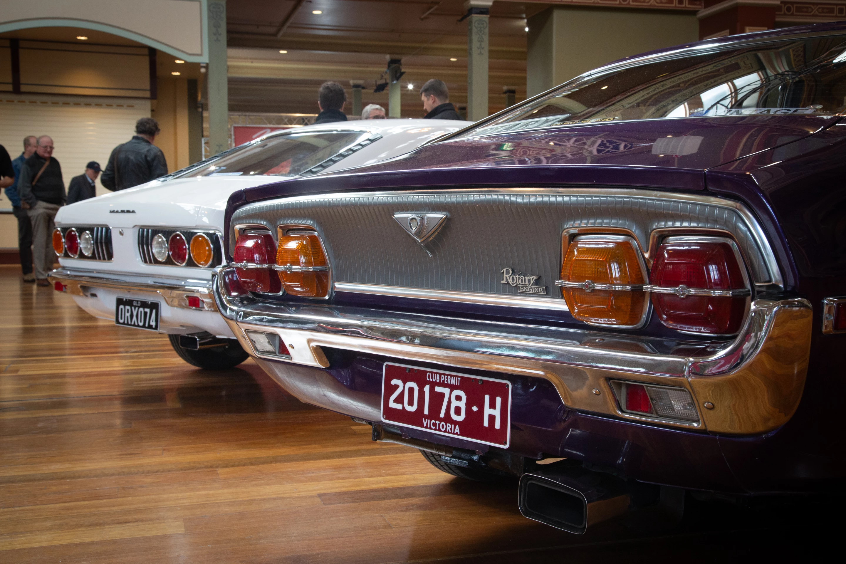 The Mazda RX-4 could call on its 85kW Wankel engine to reach 195 km/h