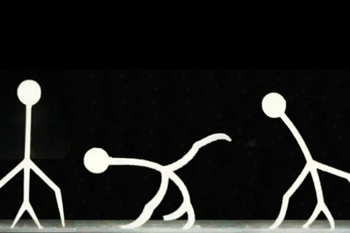 Rutger University researchers have created a humanoid figure out of a smart gel that can walk underwater by alternating electric currents