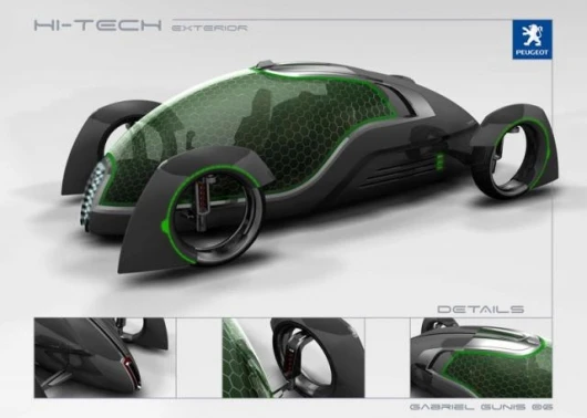 The Peugeot Hitech