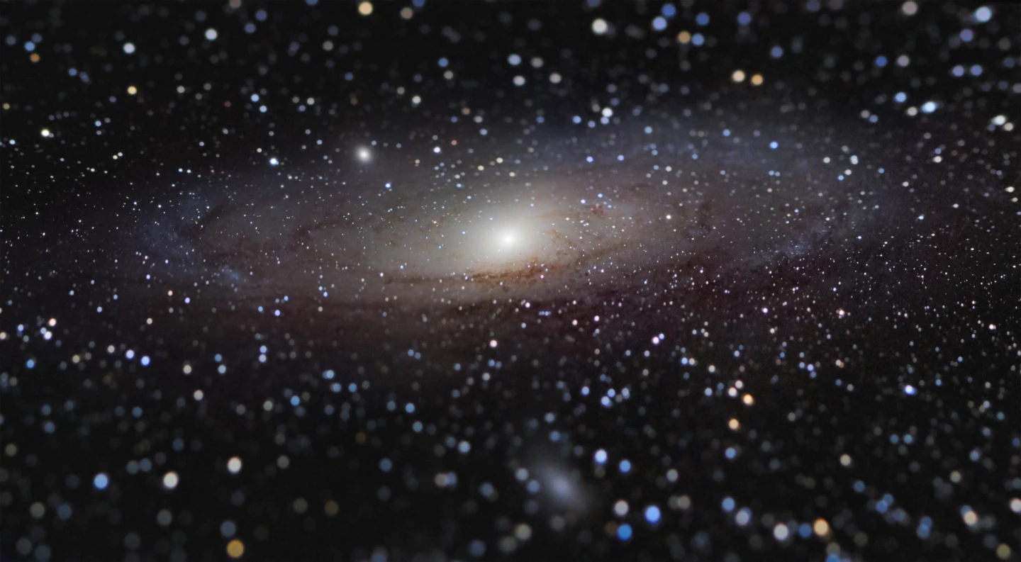 Astronomy Photographer of the Year. Overall Winner, and Winner - Galaxies. Andromeda Galaxy at Arm's Length