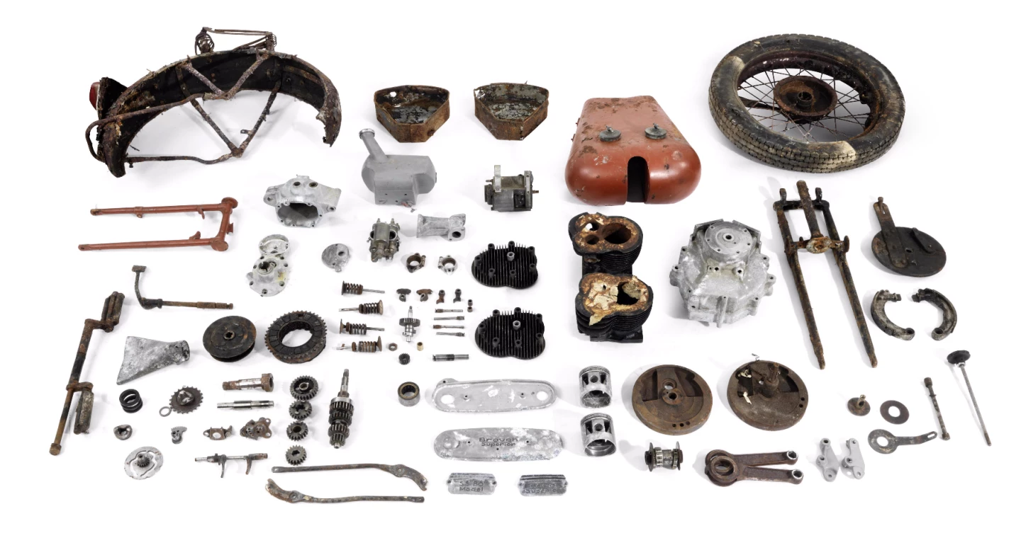 This 1937 Brough Superior 982 cc SS80 Project is estimated to sell for between US$9,100 and $12,000