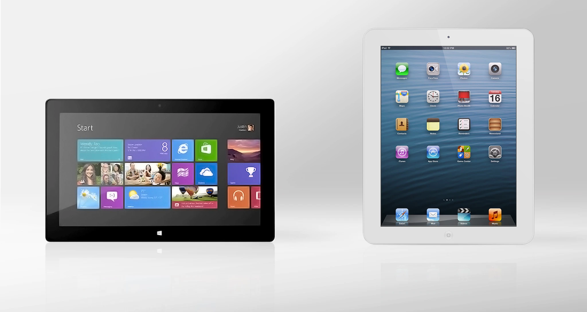 We compare the specs - and other features - of the Microsoft Surface Pro and iPad 4