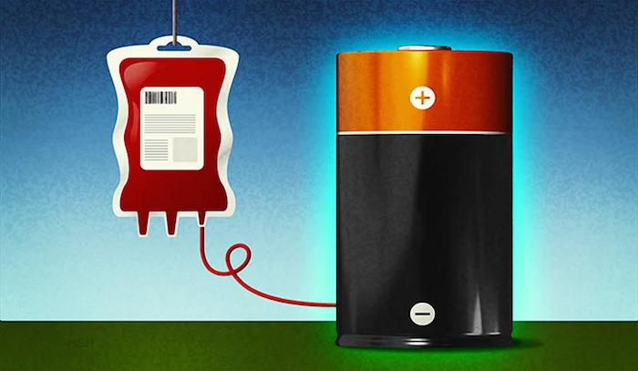 Researchers at Yale have found that heme, a molecule found in blood, can improve the efficiency of lithium-oxygen batteries