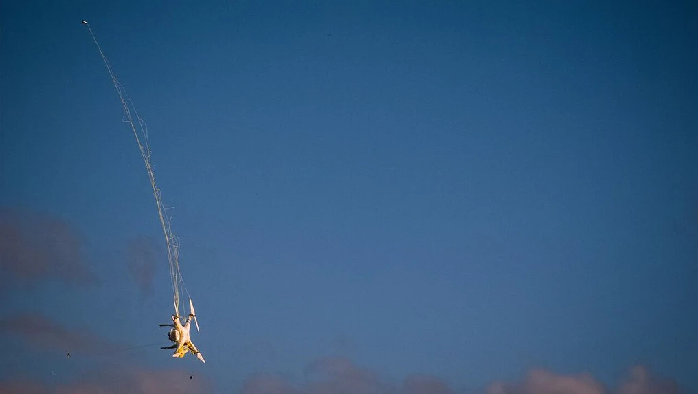 The SkyWall launcher is designed to disable unauthorized aircraft by trapping them in a net