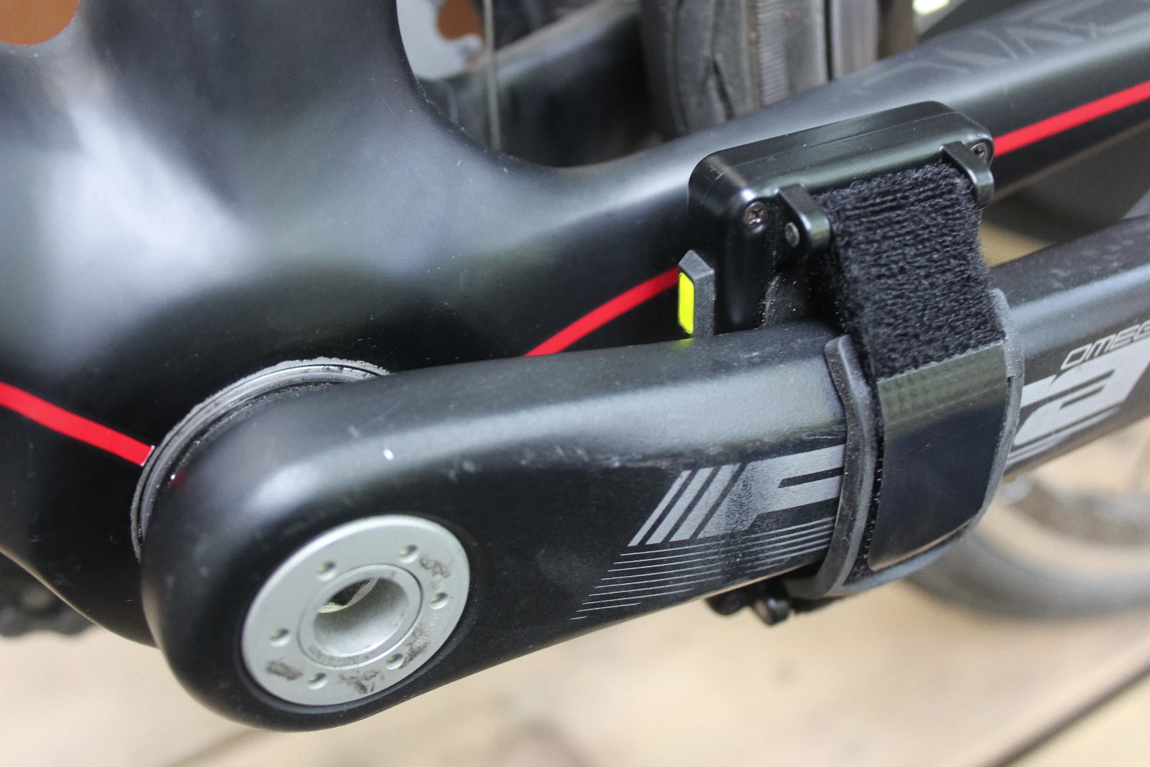 The Electron Wheel's pedal sensor