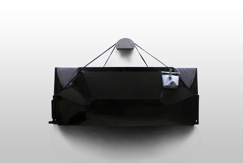 Foldaboat is made out of a solitary piece of plastic and packs nicely into a 150cm x 60cm parcel (Image from Arno Mathies)