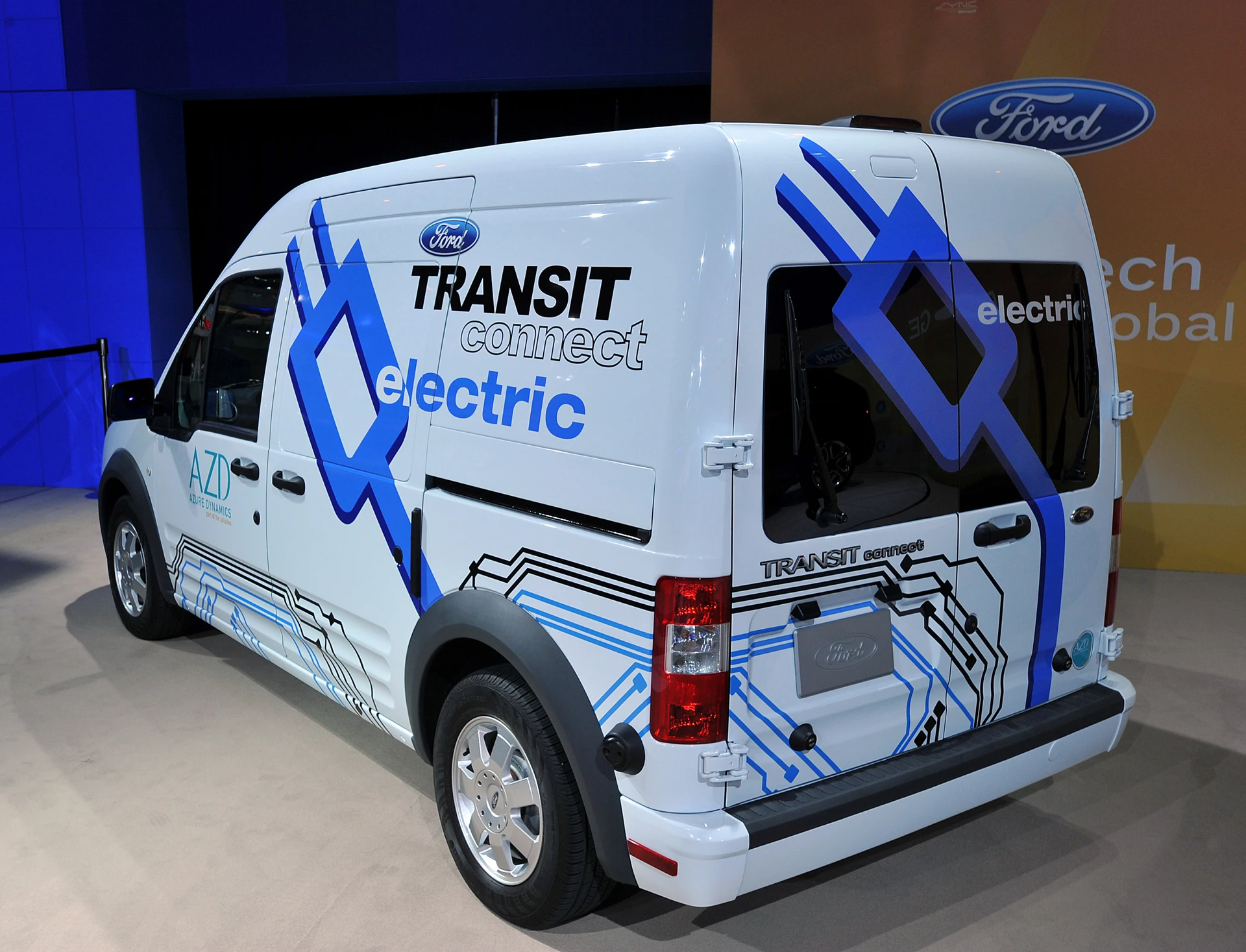 Unveiling the Transit Connect Electric van