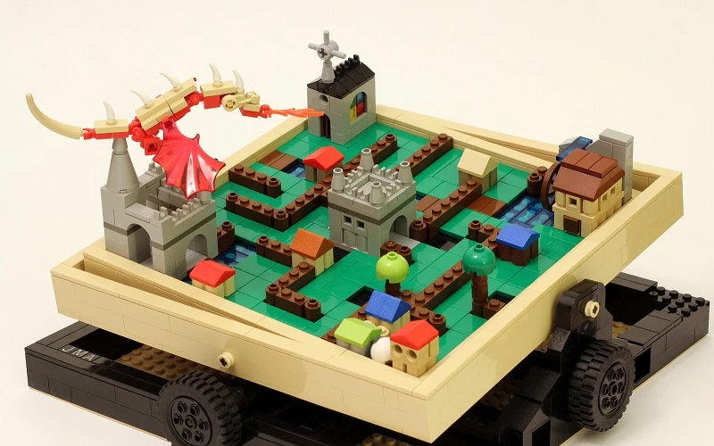 The Labyrinth Marble Maze will be worked up to a final design by Lego, with pricing and availability yet to be announced