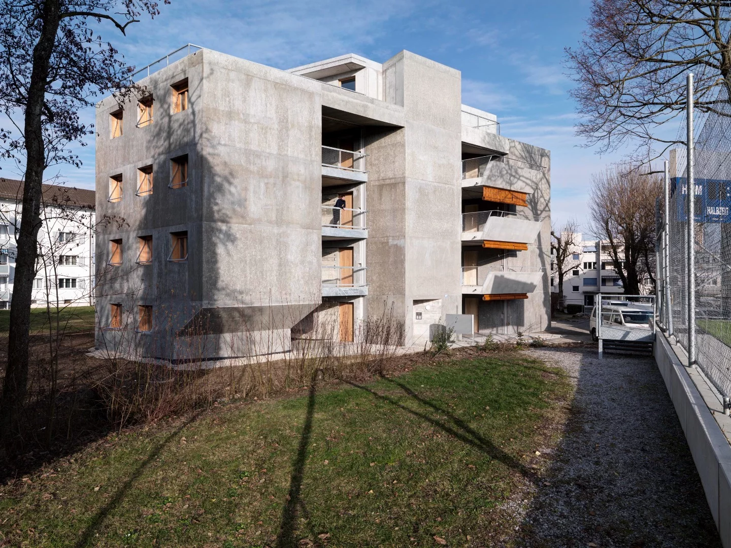 Affordable Housing Langgrütstrasse includes a total of nine apartments