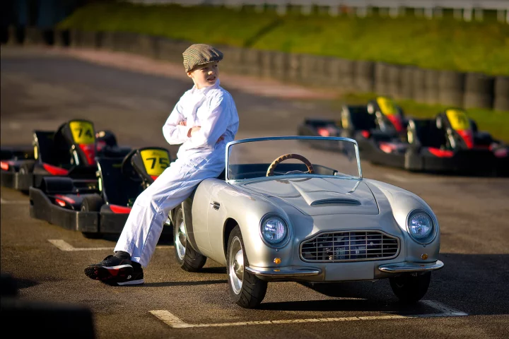 The DB Convertible is based on the classic Aston Martin DBs of the 1960s