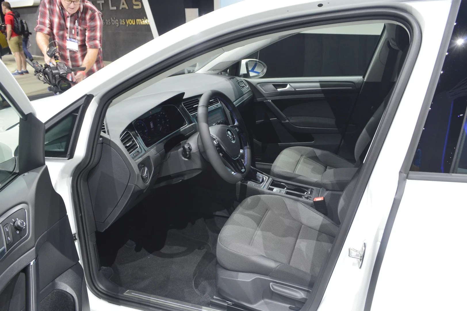 The SEL Premium version of the 2017 e-Golf can be bought with an optional Driver Assistance Package