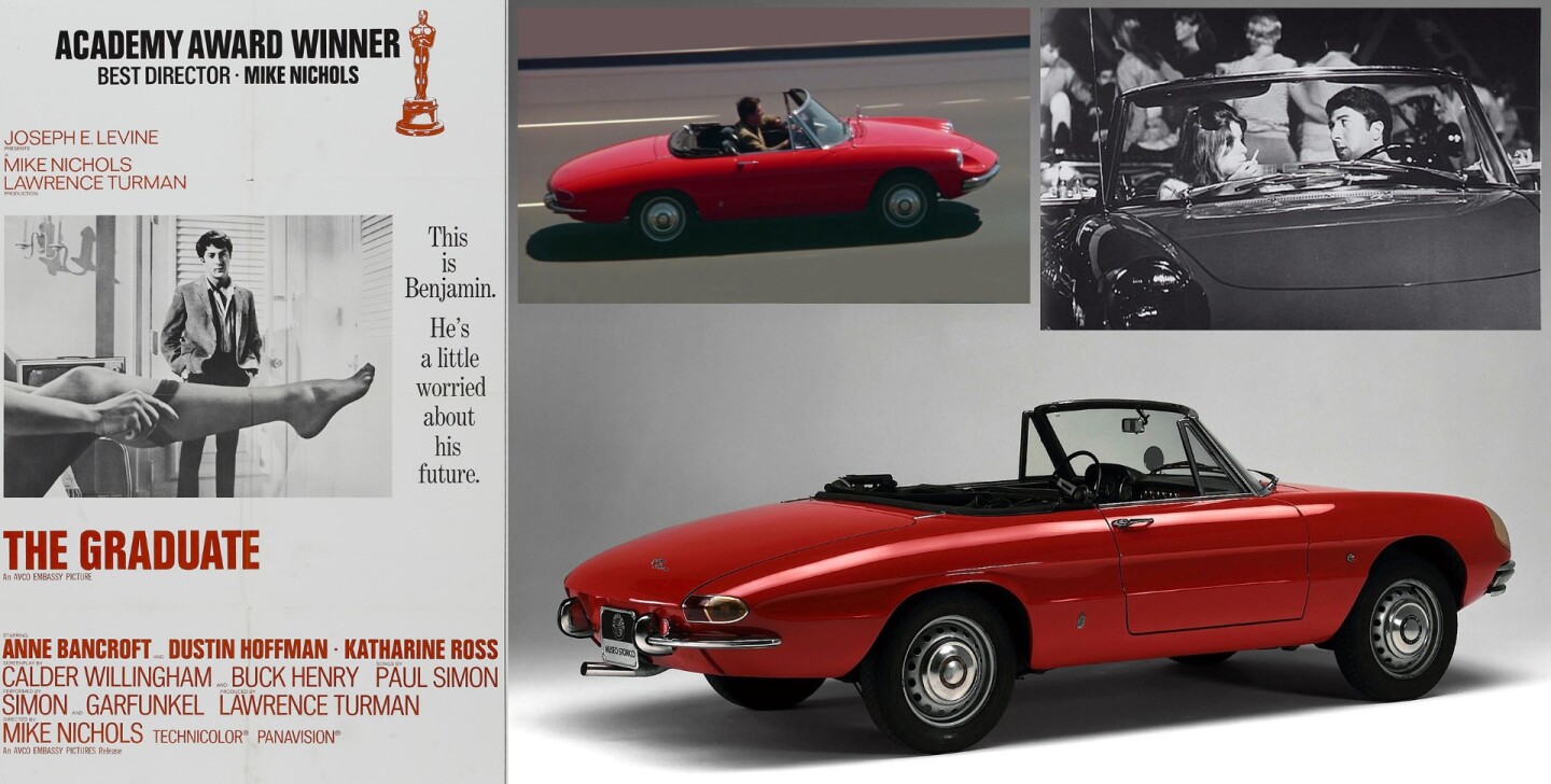 28| Ben's Alfa Romeo Spider Duetto from The Graduate