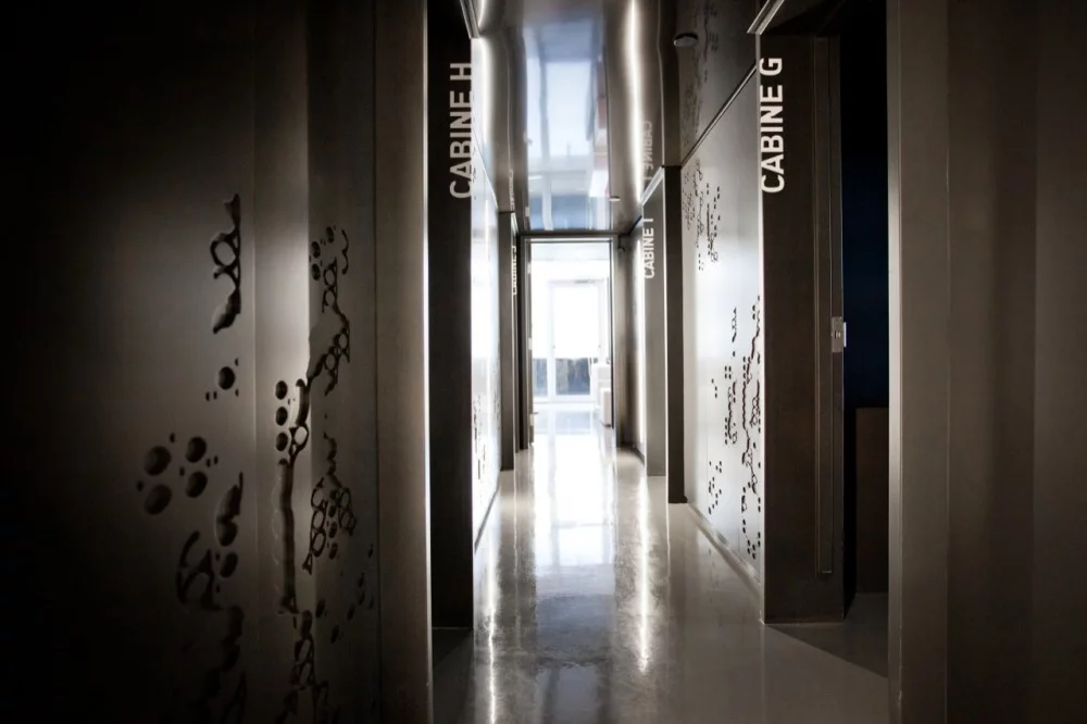 Sid Lee Architecture is the design firm behind the transformation of this 1950's steam ferry into a contemporary floating day spa (Image by Sid Lee)