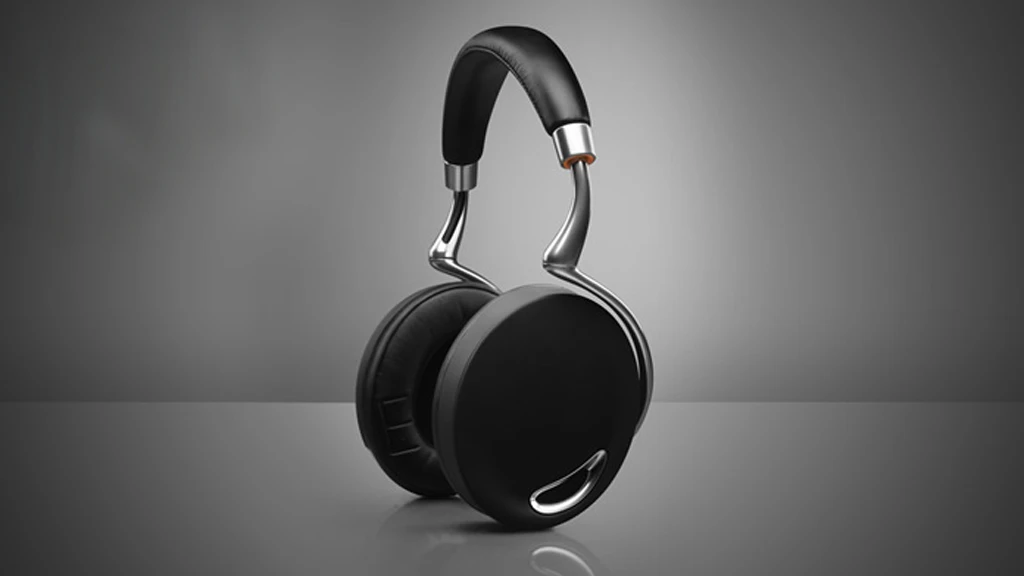 Parrot's Zik wireless headphones feature a touch panel on the right earpiece