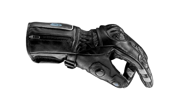 Simply touch your thumb to the specific contact point and you can control the corresponding function