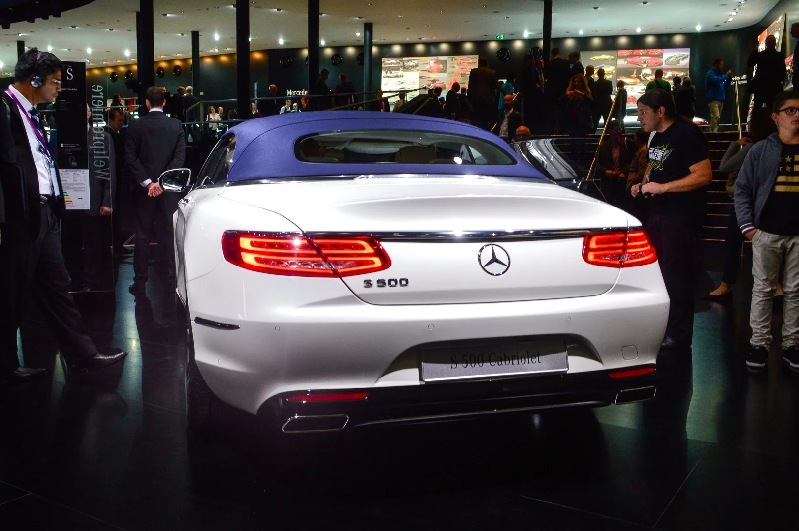 World premiere of the Mercedes S-Class Cabriolet