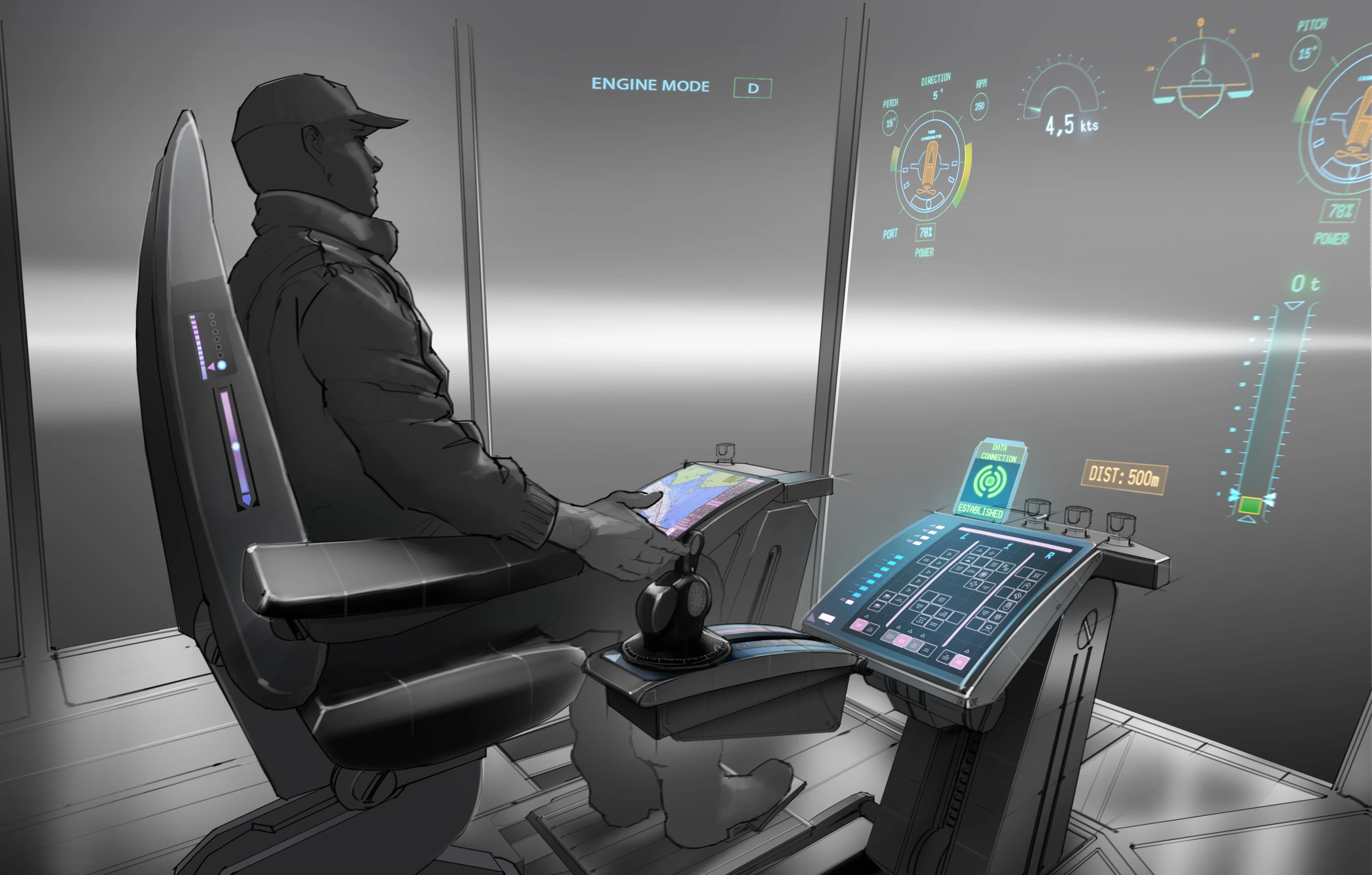 Rolls-Royce oX can hand off controls
