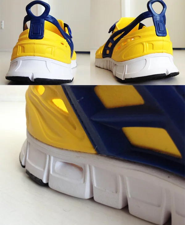 Multiple views of the Crosskix shoe