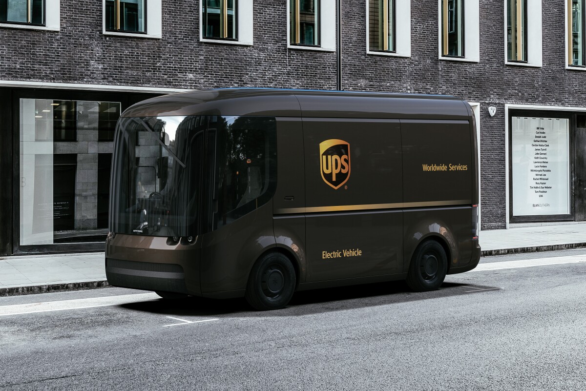 UPS orders 10,000 electric delivery trucks from Arrival