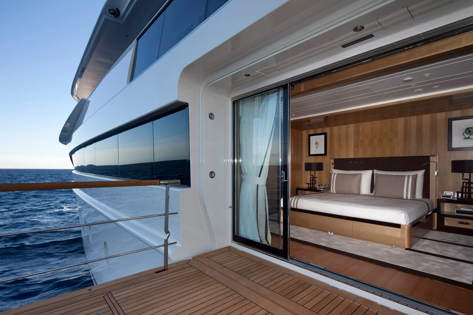 Originally designed as a "family house" for recreational use, Chopi Chopi boasts five luxury double cabins, an exclusive owner's suite