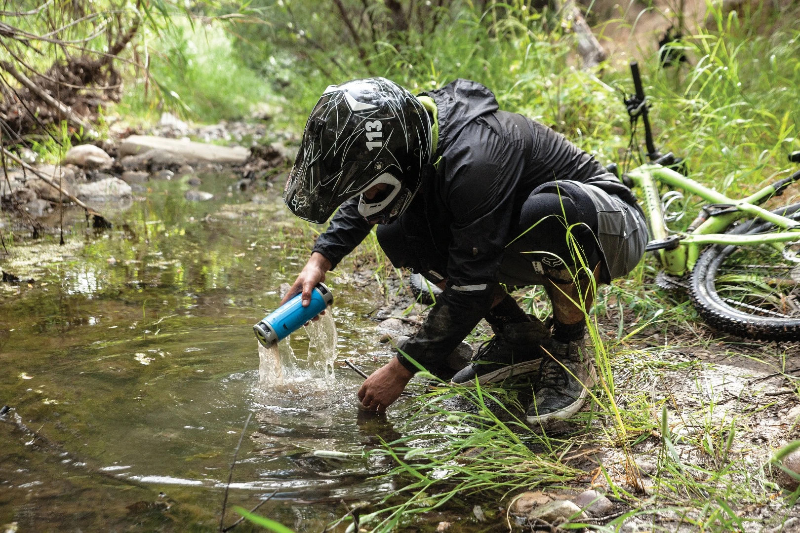 If the Scosche BoomBottle+ is dirty, simply dunk to clean it off