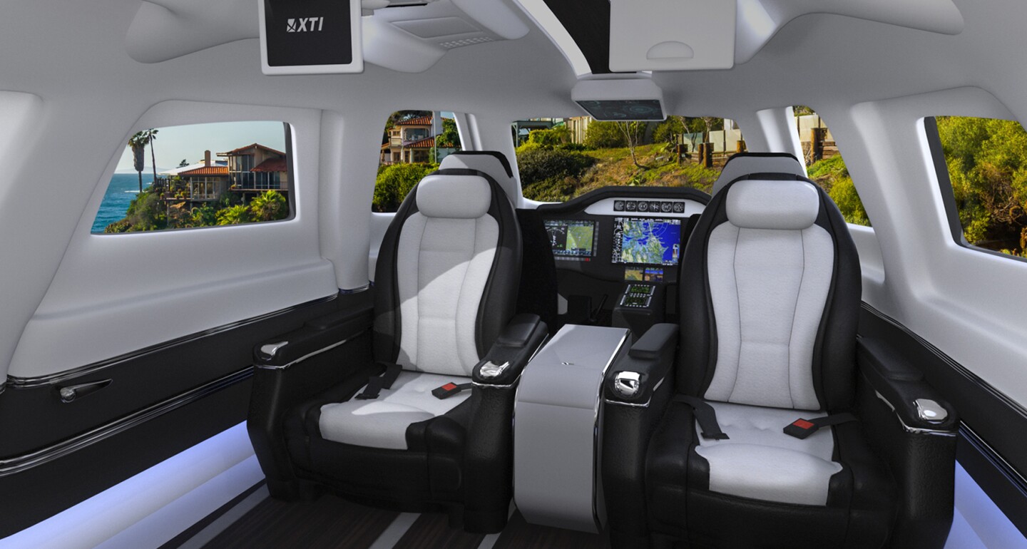 A very comfy cabin in standard trim