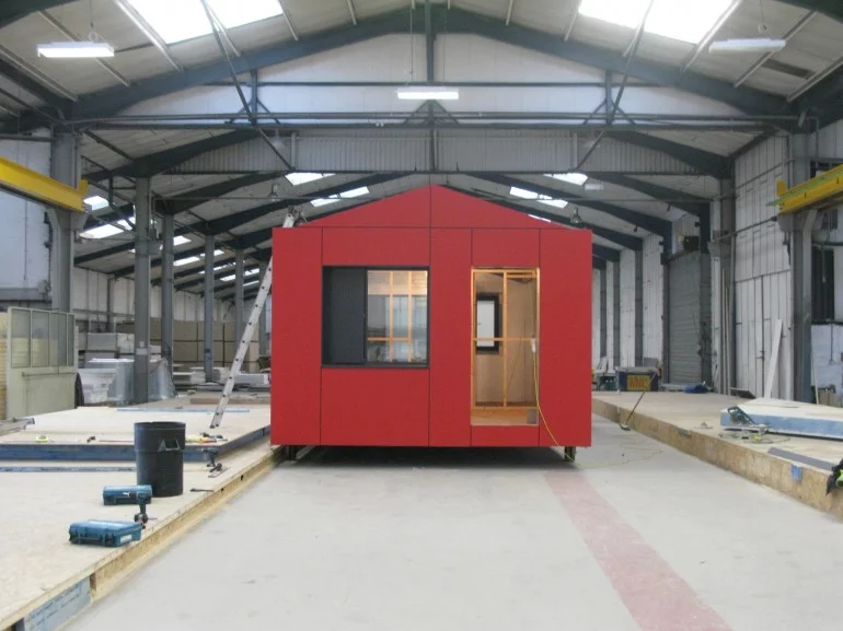 The Y:Cube is prefabricated and built from mostly renewable materials. It measures 26 sq m (280 sq ft) (Photo: YMCA LSW)