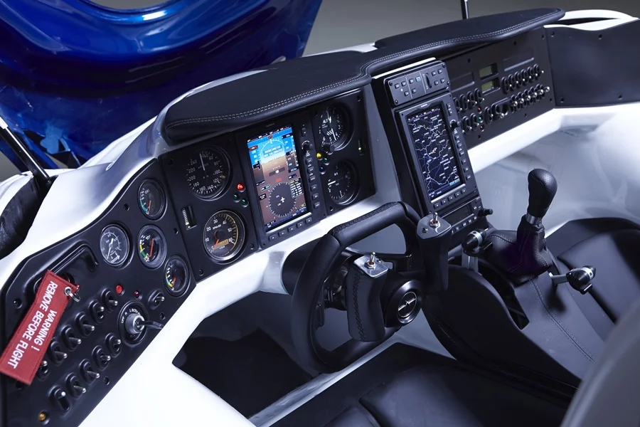 The AeroMobil 3.0 control panel