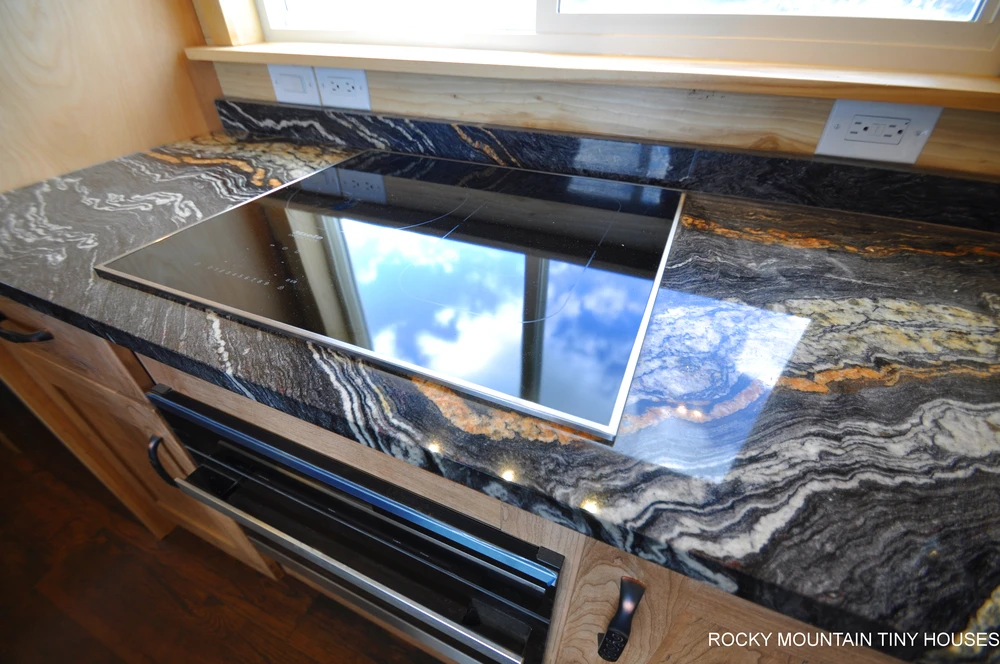The Pemberley's kitchen includes a Miele induction cooktop