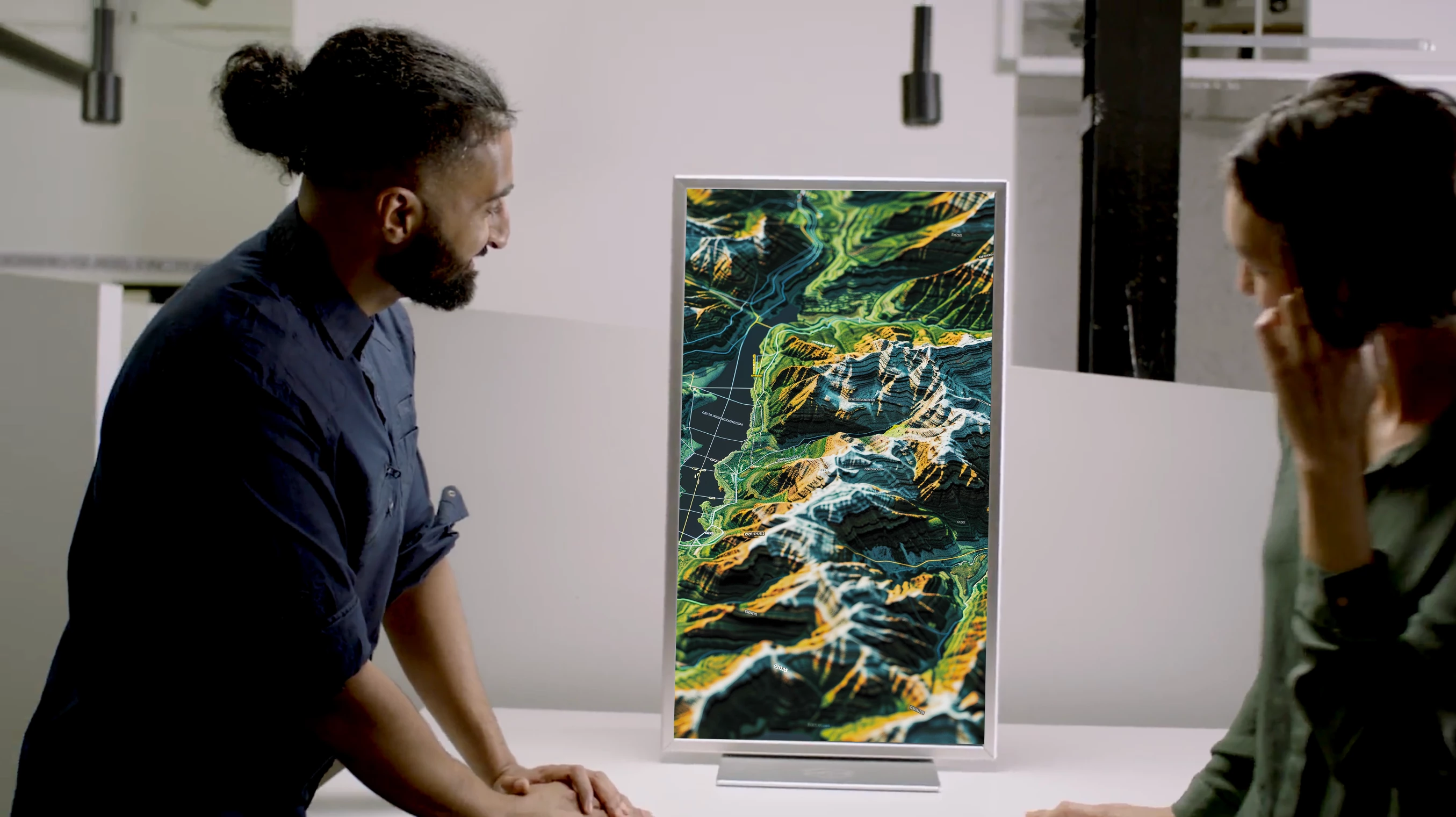 The Looking Glass 32-inch spatial display can be optioned with an Intel NUC computer and 750-W power supply