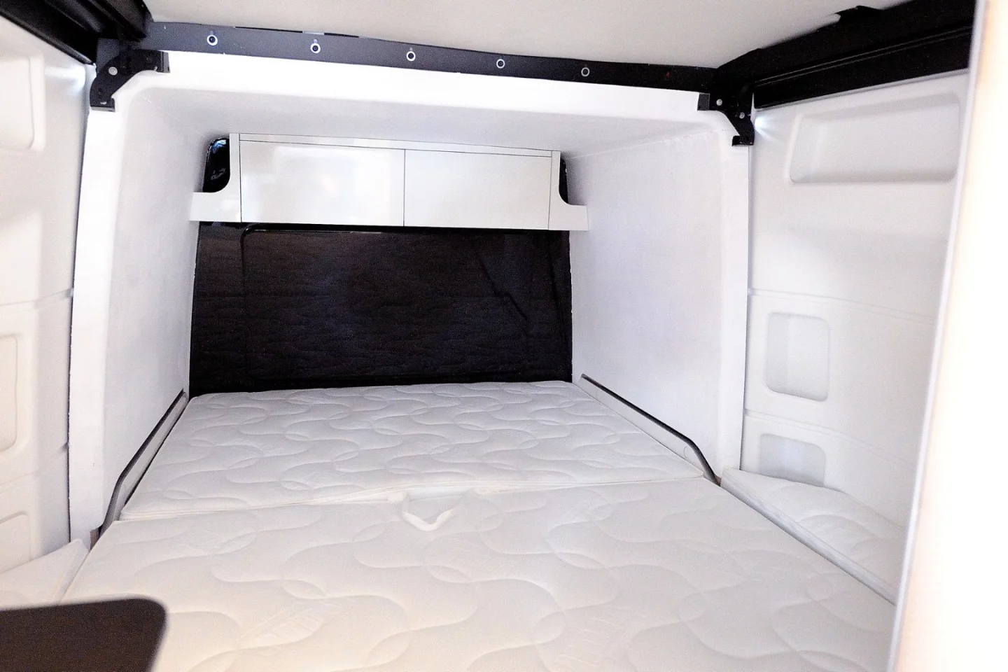 The highlight of the new James Cook is the expansion module that makes room for a larger bed